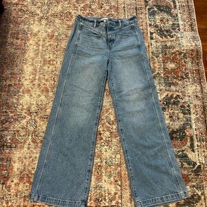 LOFT Blue Flare & Wide Leg Jeans